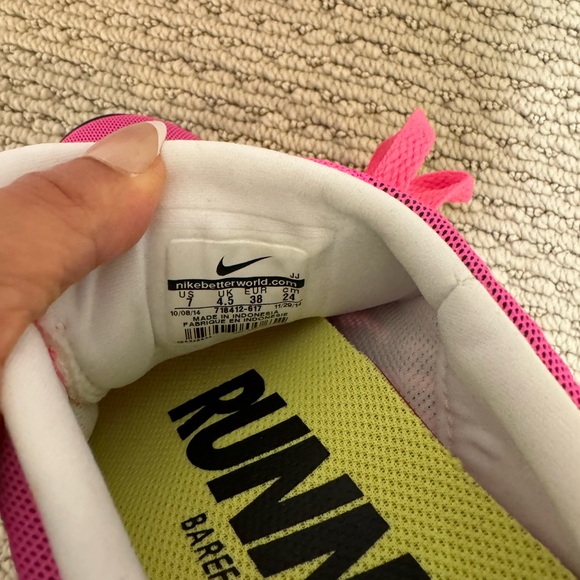 Nike Running Barefoot Ride 4.0 Like New. Size 7 - Picture 2 of 5